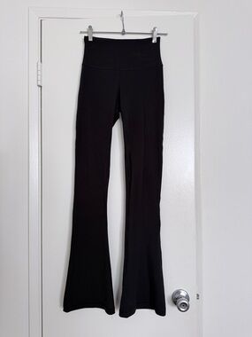 lululemon athletica Black High-Rise Flare Leggings